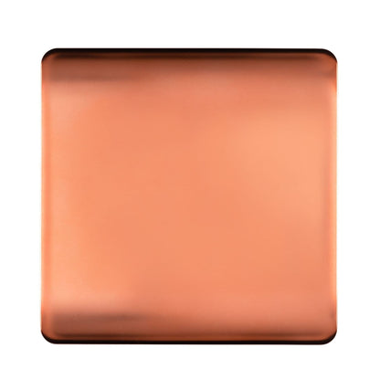 Trendi Switch Single Blanking Plate in Copper
