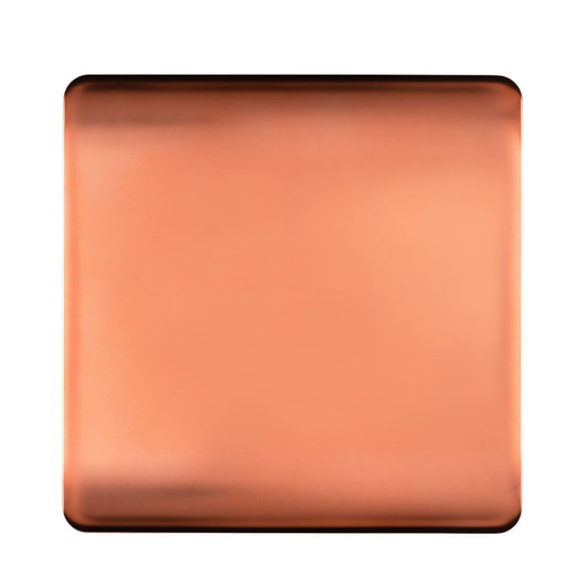 Trendi Switch Single Blanking Platein Copper