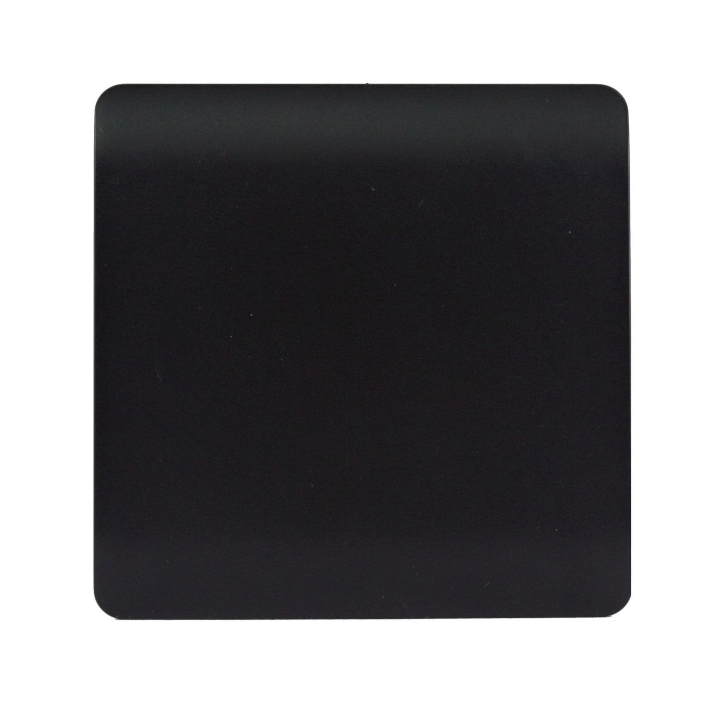 Trendi Switch Single Blanking Platein Matt Black