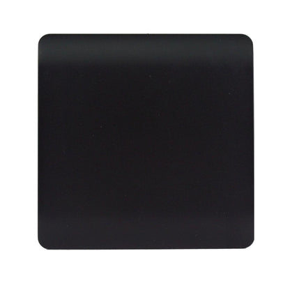 Trendi Switch Single Blanking Plate in Matt Black