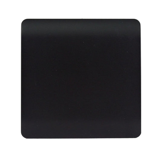 Trendi Switch Single Blanking Platein Matt Black