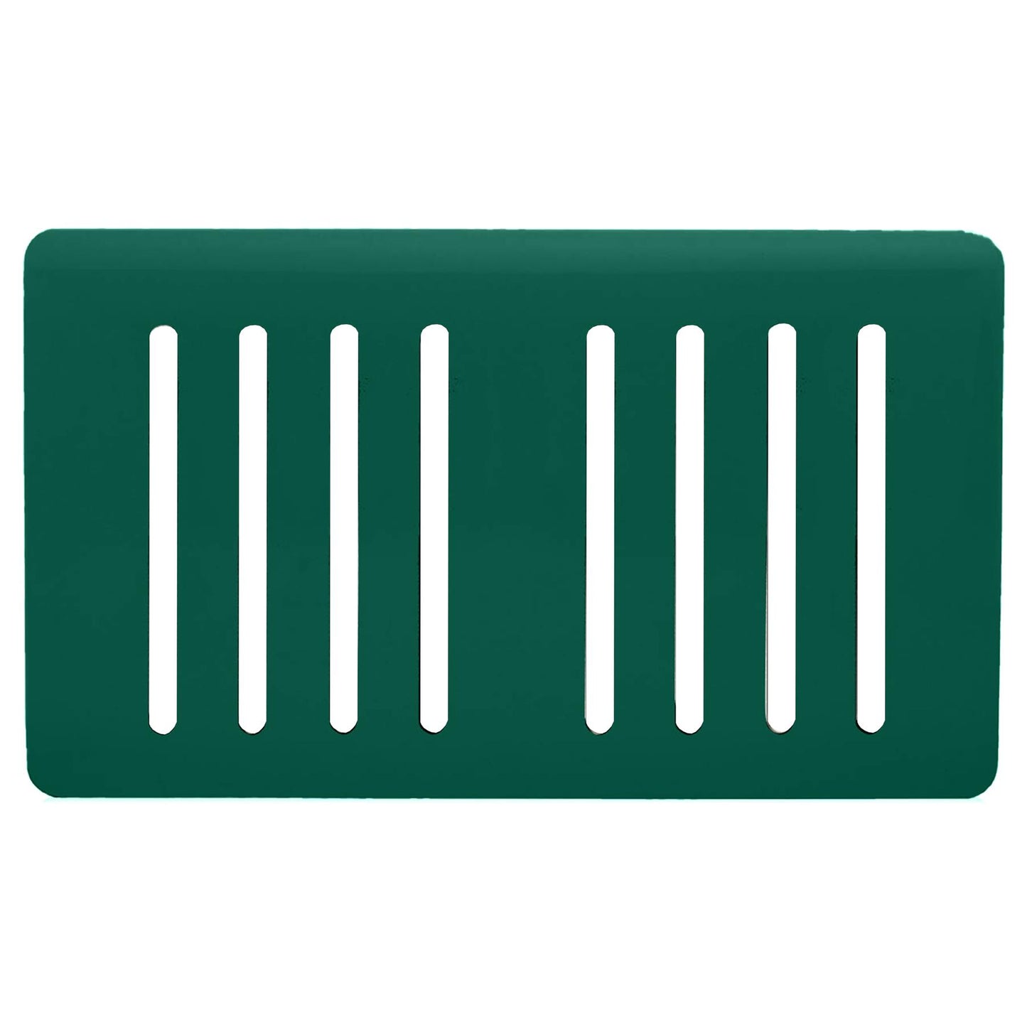 Trendi Switch 8 Gang Spare Faceplate for Modern Designer Light Switch in Dark Forest Green