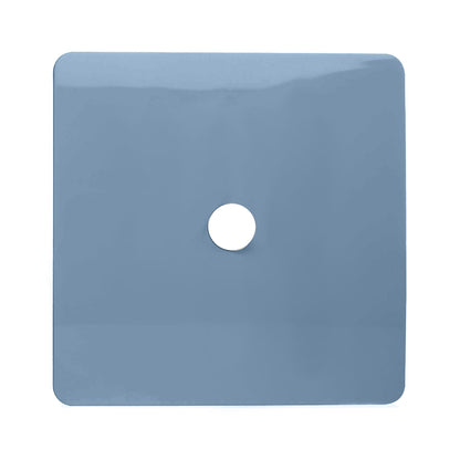 Trendi Switch 1 Gang Spare Faceplate For Co-Axial Modern Designer Television Socket in Sky Blue