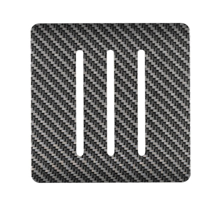 Trendi Switch 3 Gang Spare Faceplate for Modern Designer Light Switch in Carbon Fibre