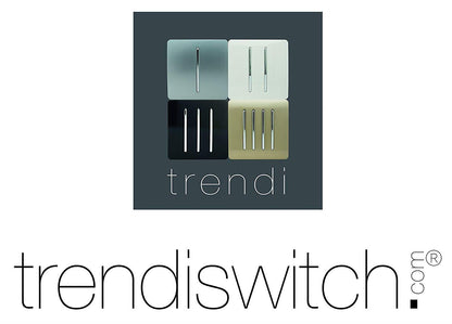 Trendi Switch 45 Amp Cooker Switch & 13 Amp Plug Socket with Neon in Carbon Fibre