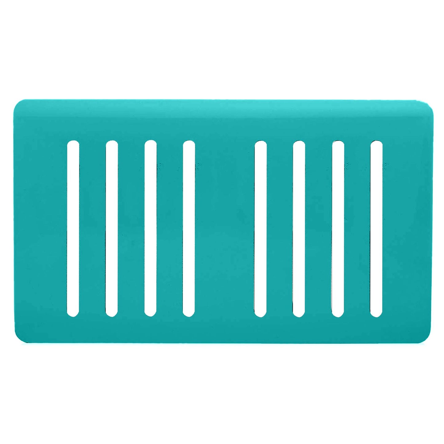 Trendi Switch 8 Gang Spare Faceplate for Modern Designer Light Switch in Bright Teal