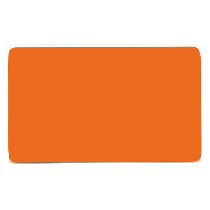 Trendi Switch Double Blanking Plate in Sunset Orange