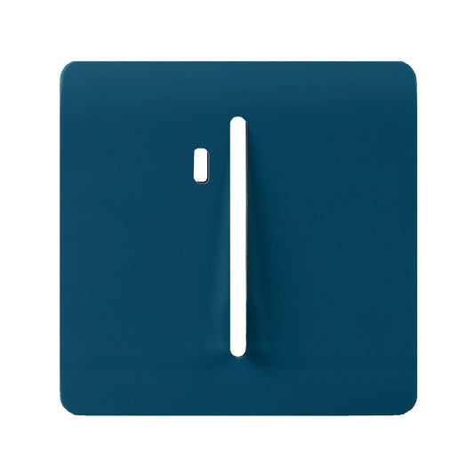 Trendi Switch 1 Gang Spare Faceplate For Modern Designer Heavy Duty Switch in Midnight Blue