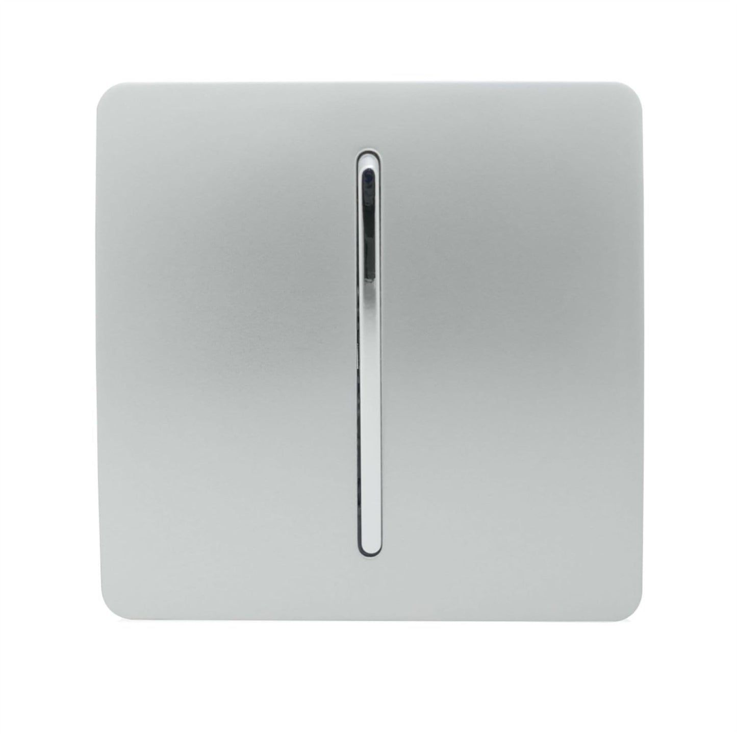 Trendi Switch 1 Gang 1 or 2 way Rocker Light Switchin Platinum Silver
