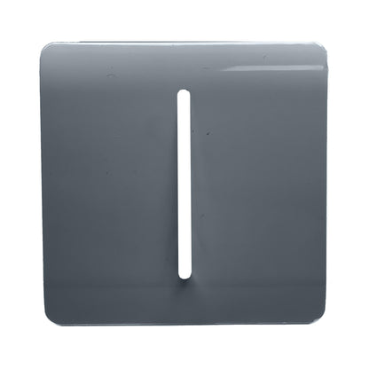 Trendi Switch 1 Gang Spare Faceplate for Modern Designer Light Switch in Warm Grey