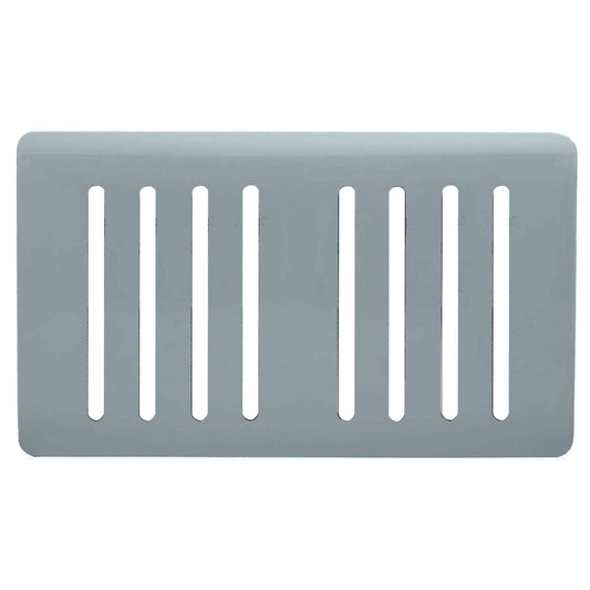 Trendi Switch 8 Gang Spare Faceplate for Modern Designer Light Switch in Cool Grey