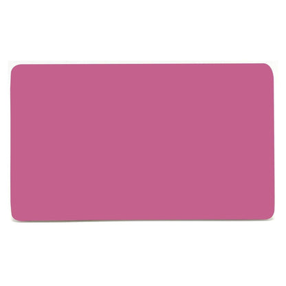 Trendi Switch Double Spare Faceplate For Modern Designer Blanking Plate in Candy Pink