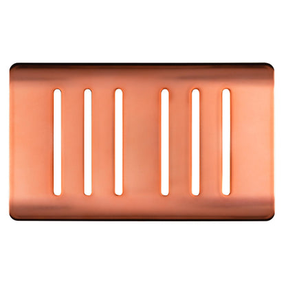 Trendi Switch 6 Gang Spare Faceplate for Modern Designer Light Switch in Copper