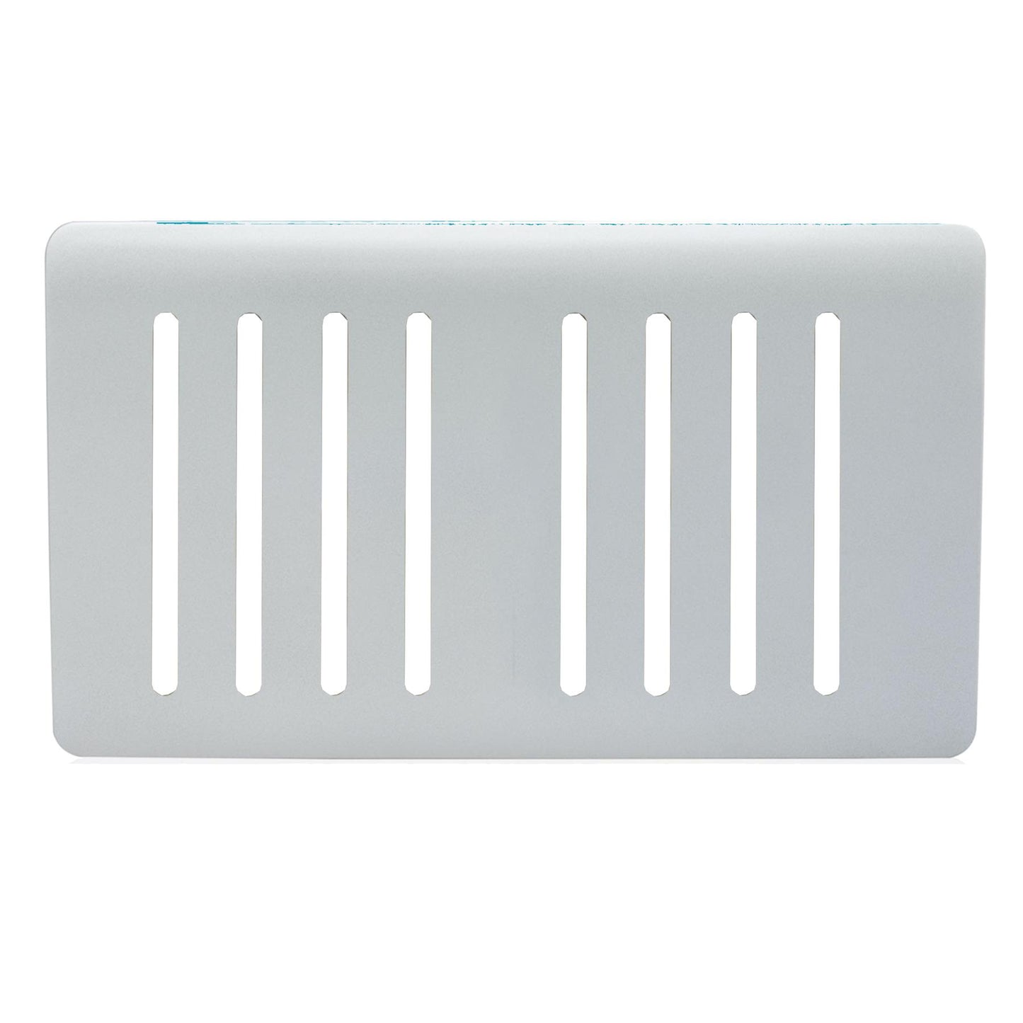 Trendi Switch 8 Gang Spare Faceplate for Modern Designer Light Switch in Platinum Silver