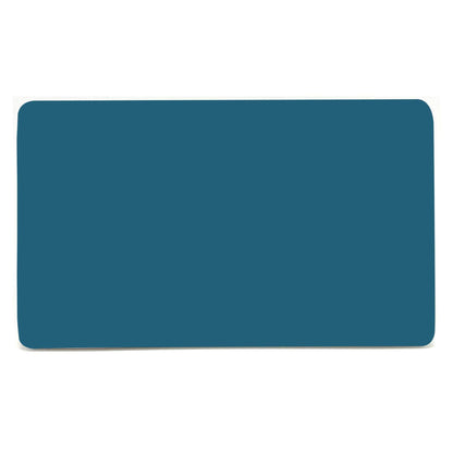 Trendi Switch Double Blanking Plate in Ocean Blue