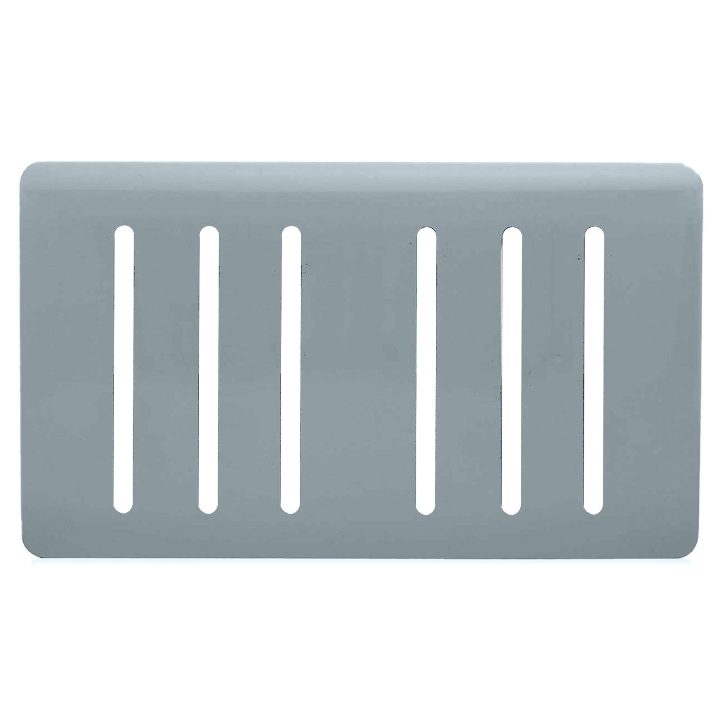Trendi Switch 6 Gang Spare Faceplate for Modern Designer Light Switch in Cool Grey