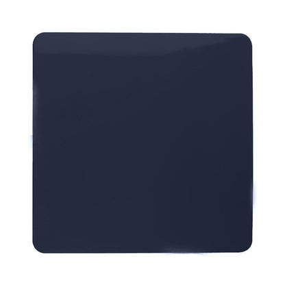 Trendi Switch Single Blanking Plate in Navy Blue