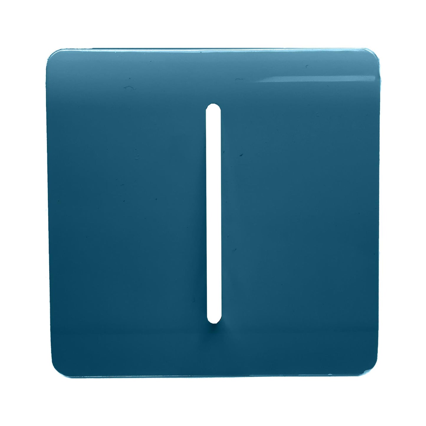 Trendi Switch 1 Gang Spare Faceplate for Modern Designer Light Switch in Midnight Blue