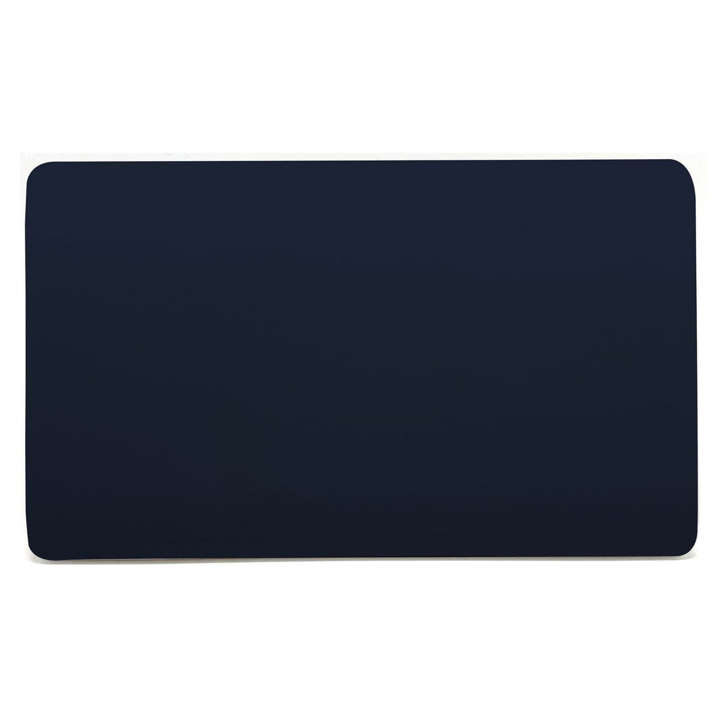 Trendi Switch Double Spare Faceplate For Modern Designer Blanking Plate in Navy Blue