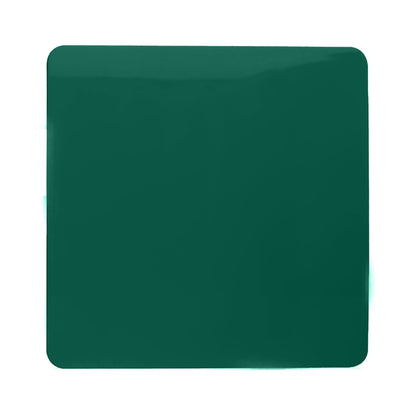 Trendi Switch Single Blanking Plate in Dark Forest Green