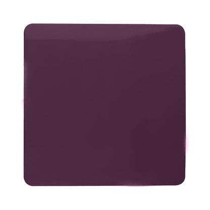 Trendi Switch Single Blanking Plate in Plum Purple