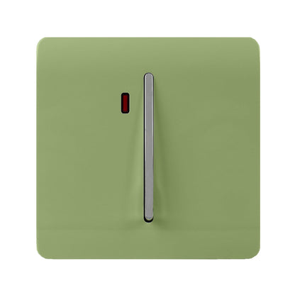 Trendi Switch 1 Gang 20 Amp Heavy Duty Rocker Switch in Moss Green