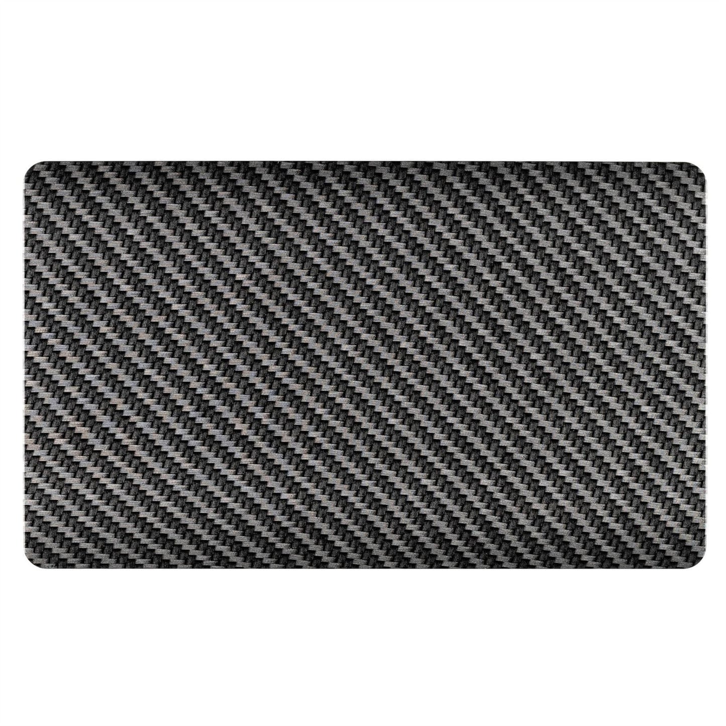 Trendi Switch Double Spare Faceplate For Modern Designer Blanking Plate in Carbon Fibre