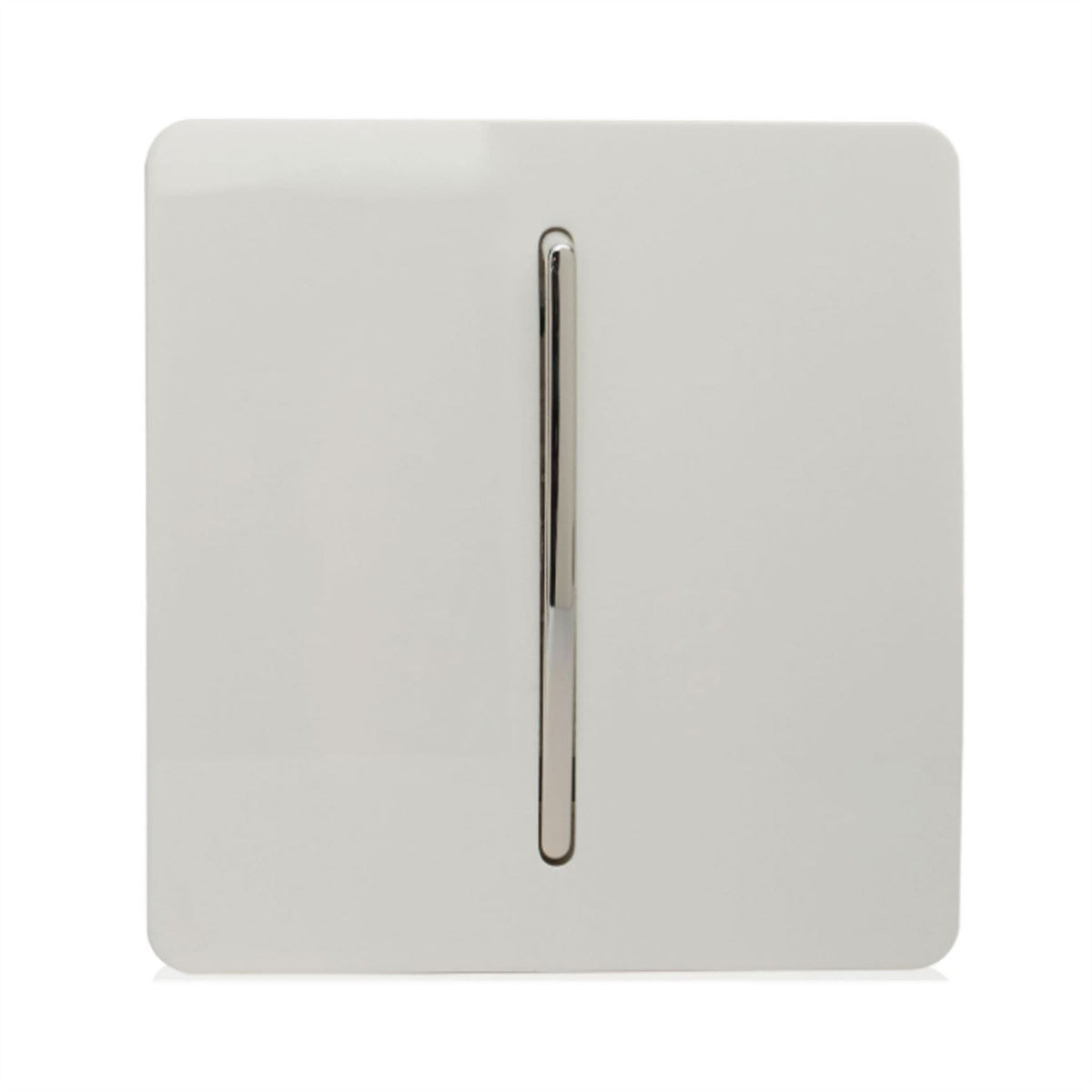 Trendi Trendi Switch 1 Gang 1 or 2 way Rocker Light Switch in Ice White