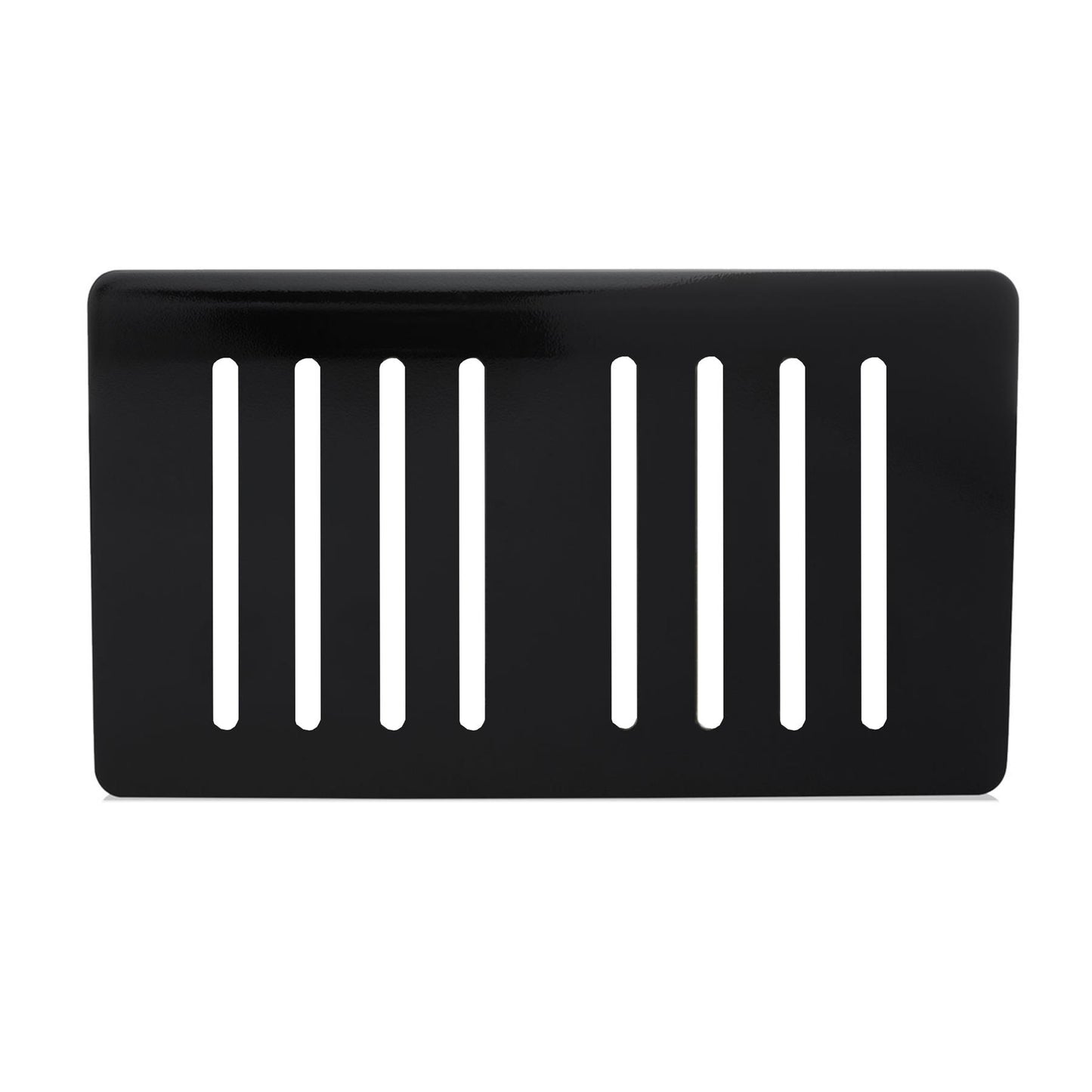 Trendi Switch 8 Gang Spare Faceplate for Modern Designer Light Switch in Piano Black